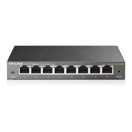 TP-Link TL-SG108E Switch Easy Smart de 8 Puertos Gigabit